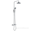 Supporting Chrome Plated Wall Mounted Rain Shower Faucet